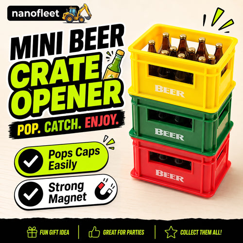 NanoFleet™ Cargo Crate Bottle Opener