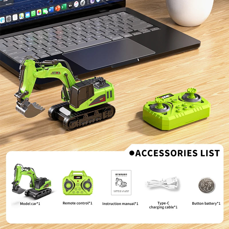 NanoFleet Pro™ | 1:64 Die-Cast Engineering Desk Rig