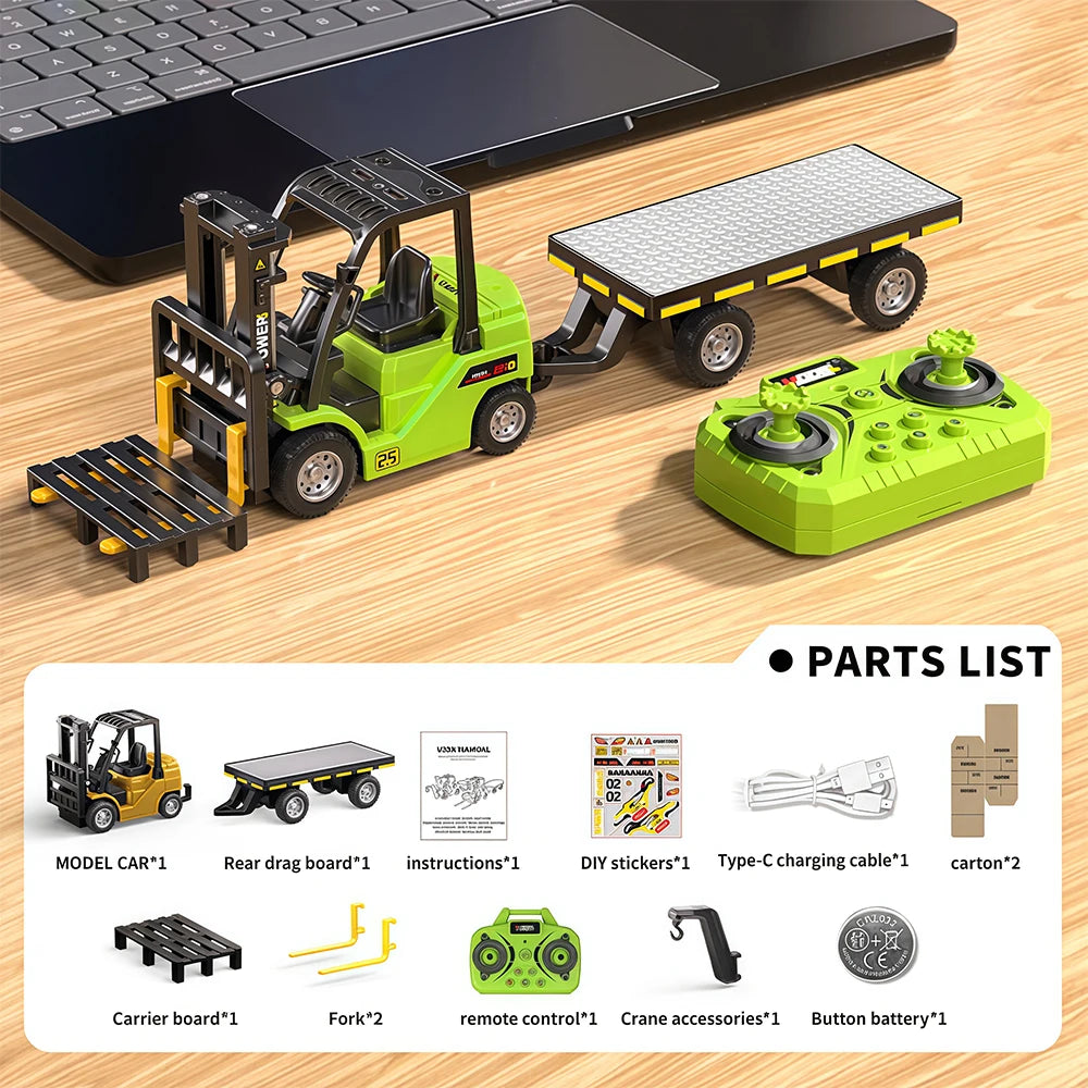 NanoFleet Pro™ | 1:64 Die-Cast Engineering Desk Rig