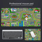 Childhood City Road Mouse Pad
