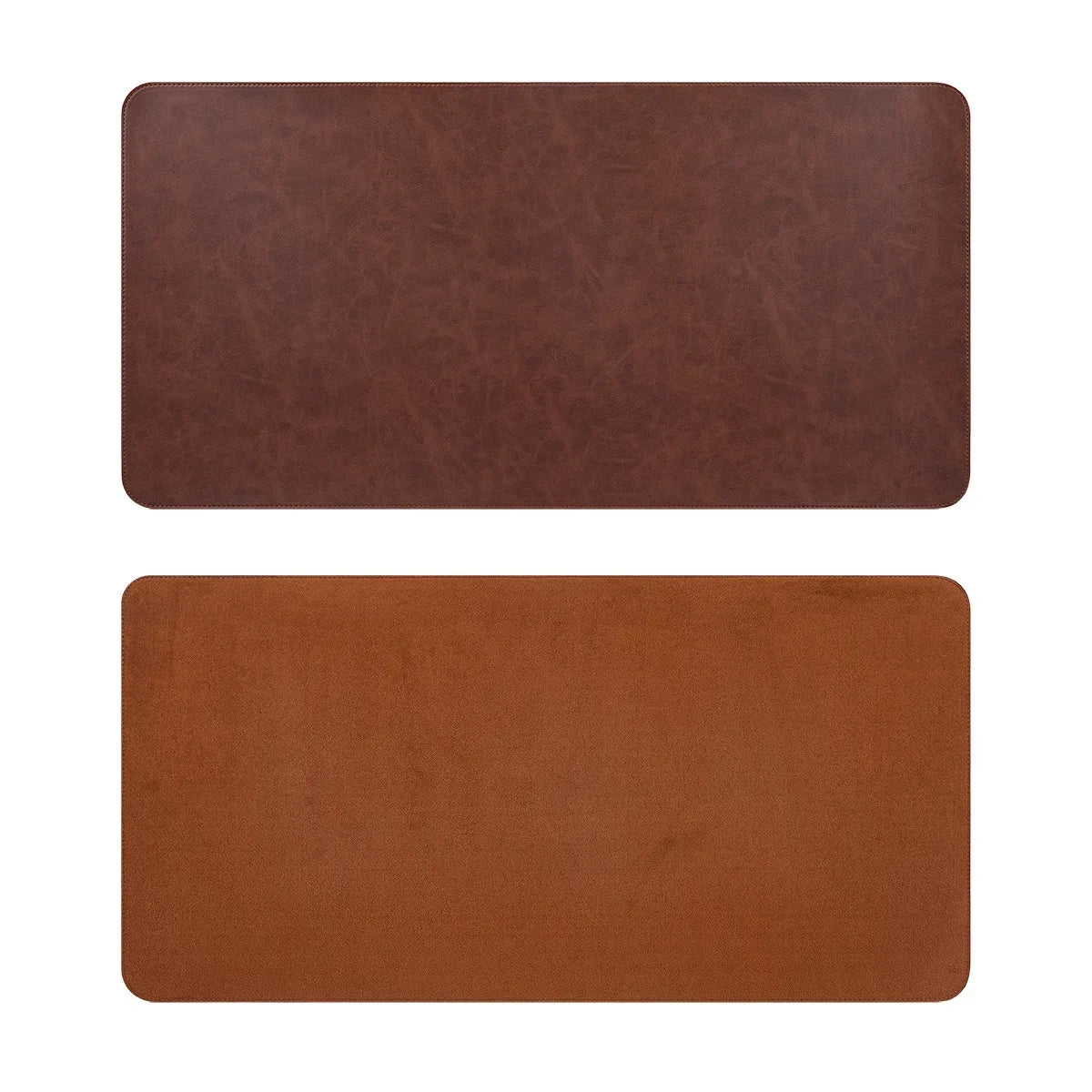 Desk Pad Waterproof PU Mouse Pads Desk Mat Protective Cover Large Mousepad Computer Laptop Non-Slip Easy to Clean Keyboard Mats