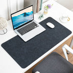 Desk Pad Waterproof PU Mouse Pads Desk Mat Protective Cover Large Mousepad Computer Laptop Non-Slip Easy to Clean Keyboard Mats